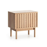 NOČNÍ STOLEK Idor Dřevo - hnědá, kompozitní dřevo (53.1/53.3/36.8cm) - Petits-meubles