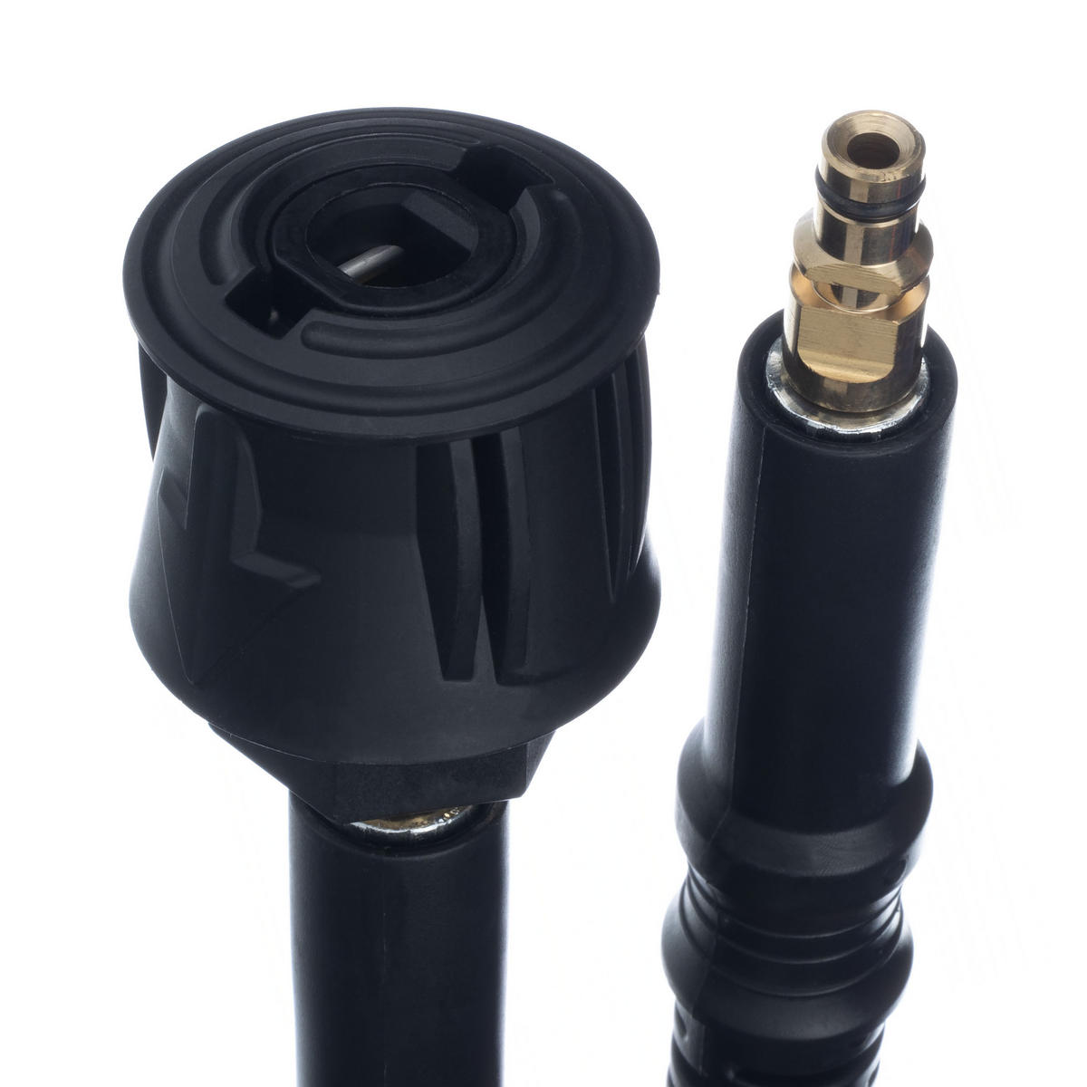 SCHLAUCH K2-K7 Verlängerung 15 m, Click Connect, Hochdruck, 200 bar, 60 °C - Multicolor, Kunststoff/Metall (28/8/28cm)