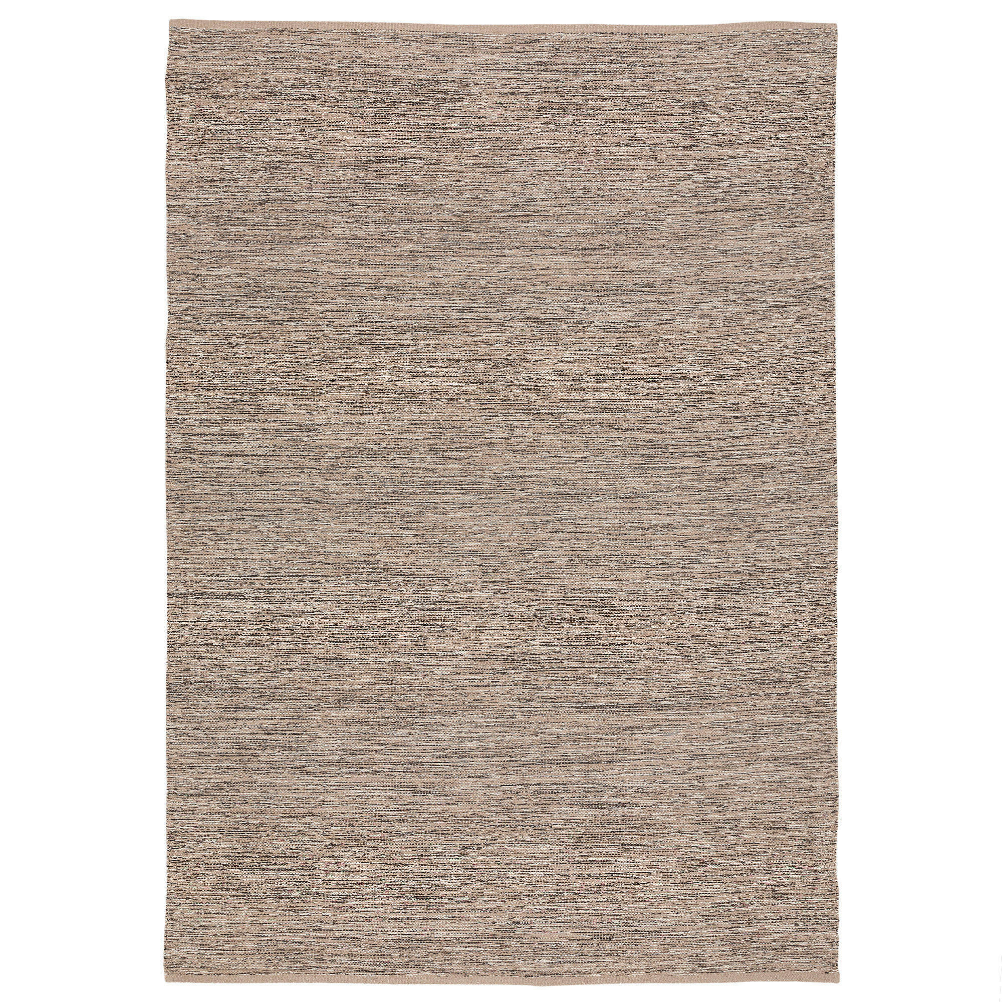 BAUMWOLLE NATUR KELIM TEPPICH EASY MELIERT - Braun, Textil (70/250cm) - Pergamon