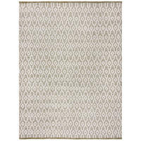 TEPPICH Wolle Kurzflor Diamant Muster, Wohnzimmer Hellgrün Rechteckig 120x170 - Grün, Textil (170/120cm) - KADIMA DESIGN