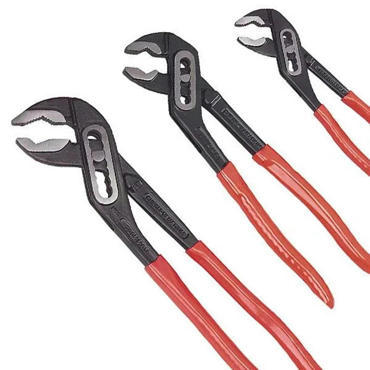 ZANGEN Wasserpumpen-Satz 3-teilig, Cr-V-Stahl, ölgehärtet - Schwarz, Metall (3.1/0.7/1cm) - Westfalia