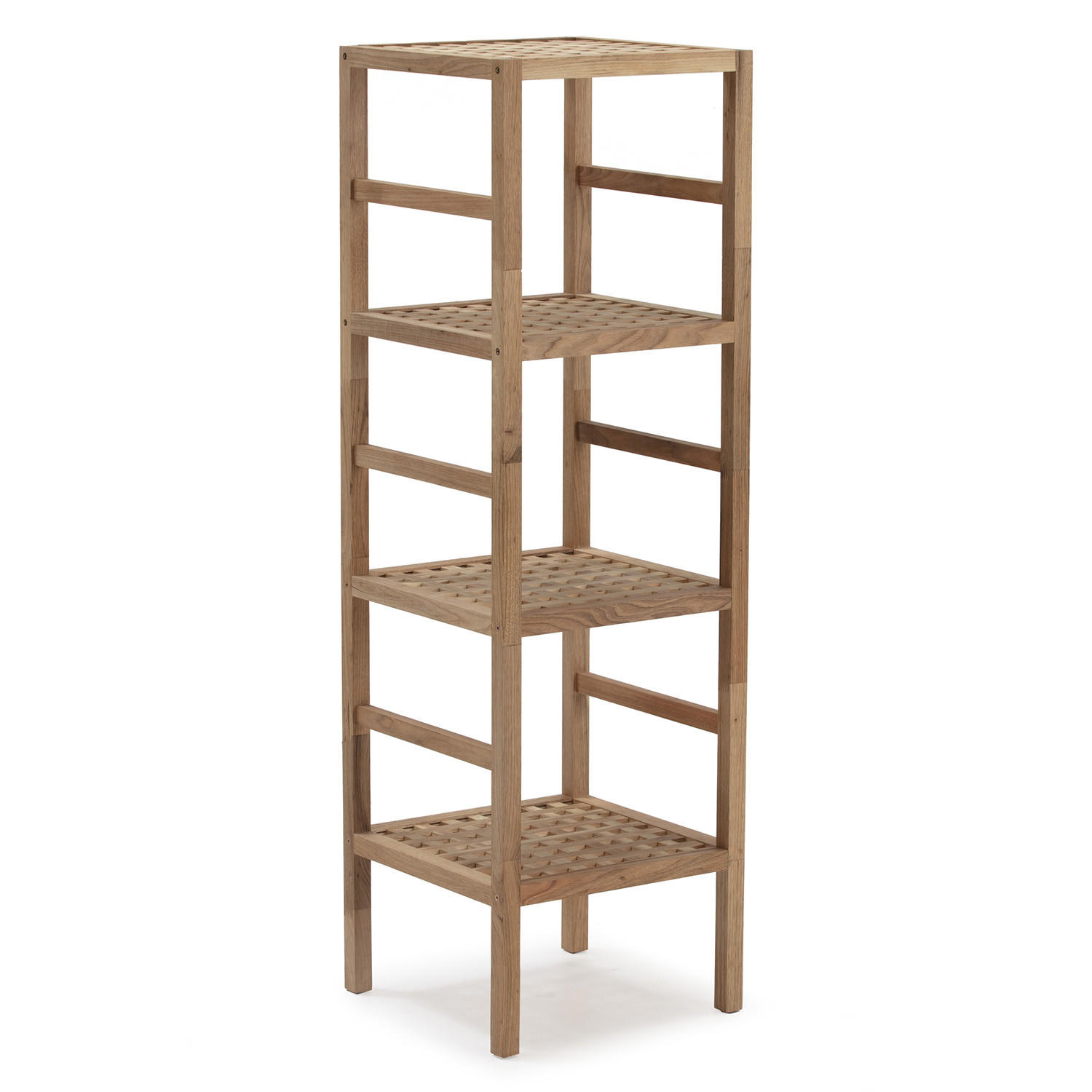 REGAL Alam 4 Fachböden, 117,5 cm - Honigeiche, Holzwerkstoff (35/117/35cm) - VS Venta-stock