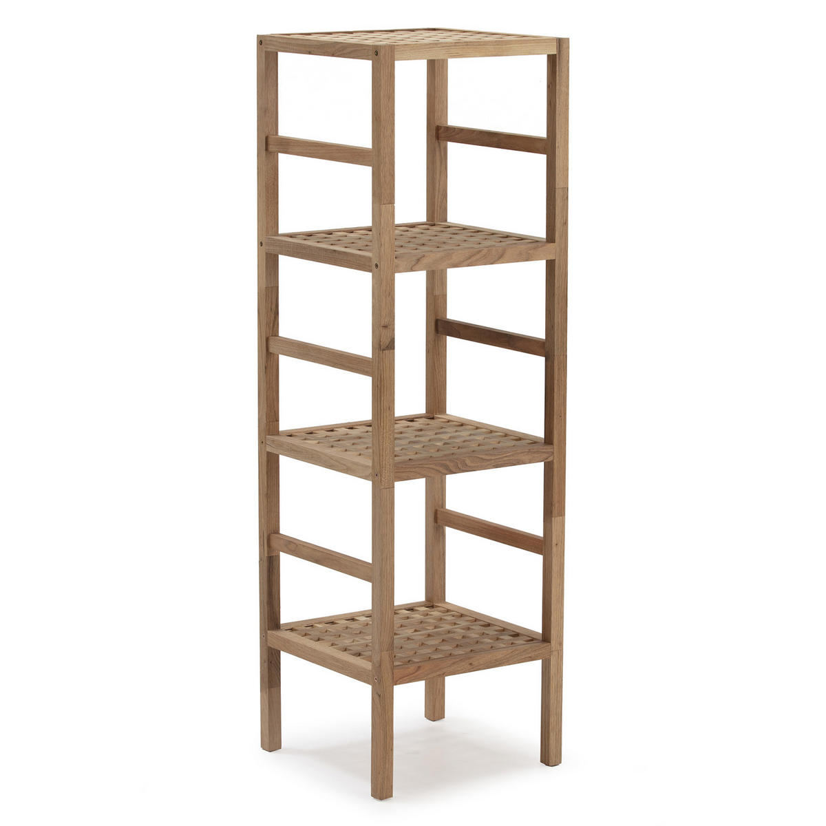 REGAL Alam 4 Fachböden, 117,5 cm - Honigeiche, Holzwerkstoff (35/117/35cm) - VS Venta-stock
