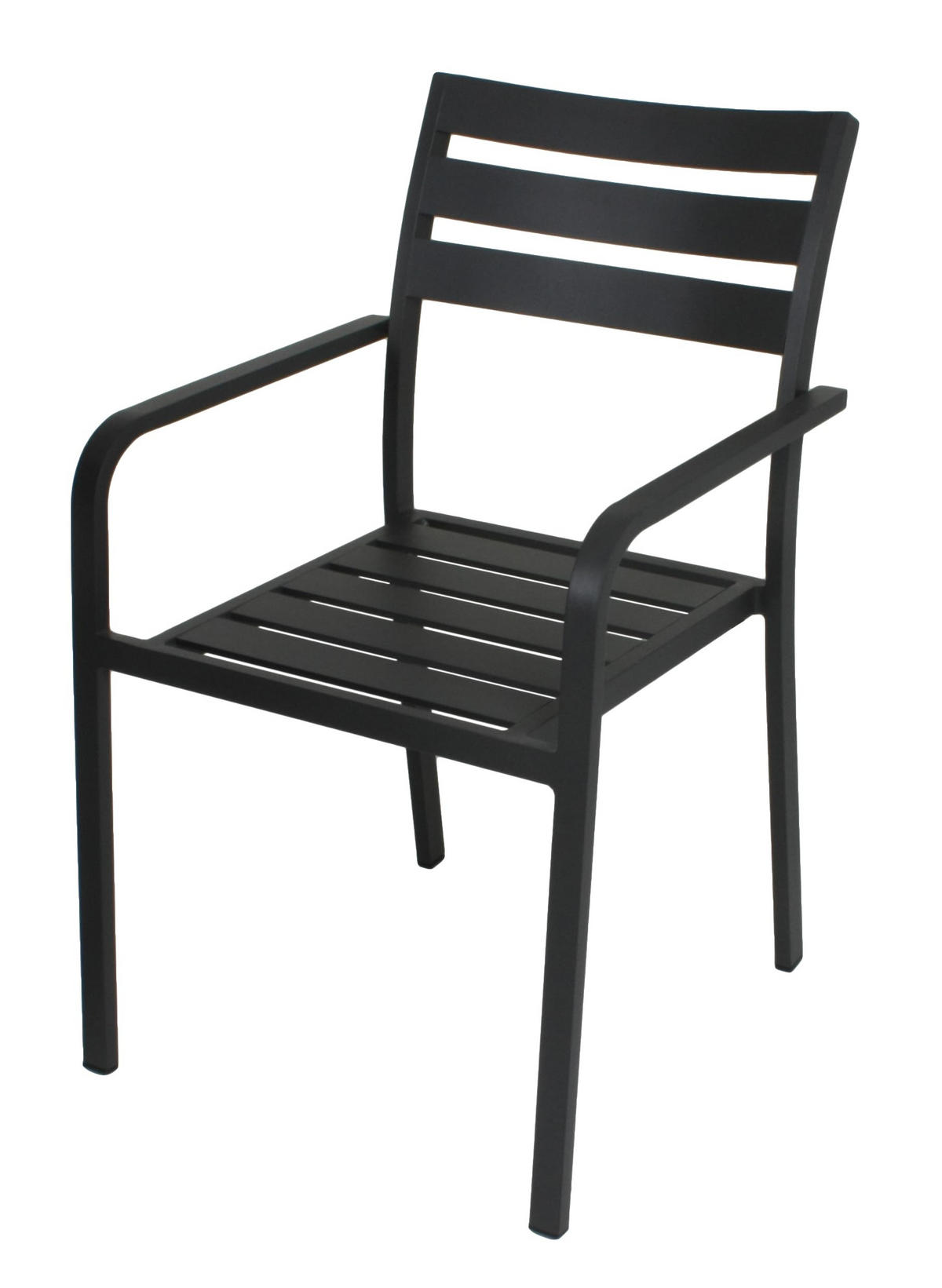 GARTEN-SITZGRUPPE Ella 7-teilig Gartenmöbel-Set - Grau, Kunststoff - DELUKE