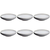 SUPPENTELLER Stone Ø20cm - 6er-Set - Mondgrau - Grau, Keramik (20cm) - Björn