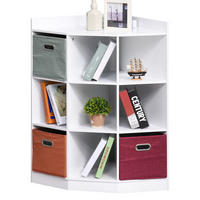 REGAL DE-15459 9 Fächer, 3 Vlies-Schubladen Weiß - Weiß, Holzwerkstoff (57/95/57cm) - ComfortXL