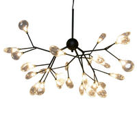 HÄNGELEUCHTE Arsinoe, Schwarz, 75cm - Schwarz, Glas (180/75/54cm) - KOSILUM