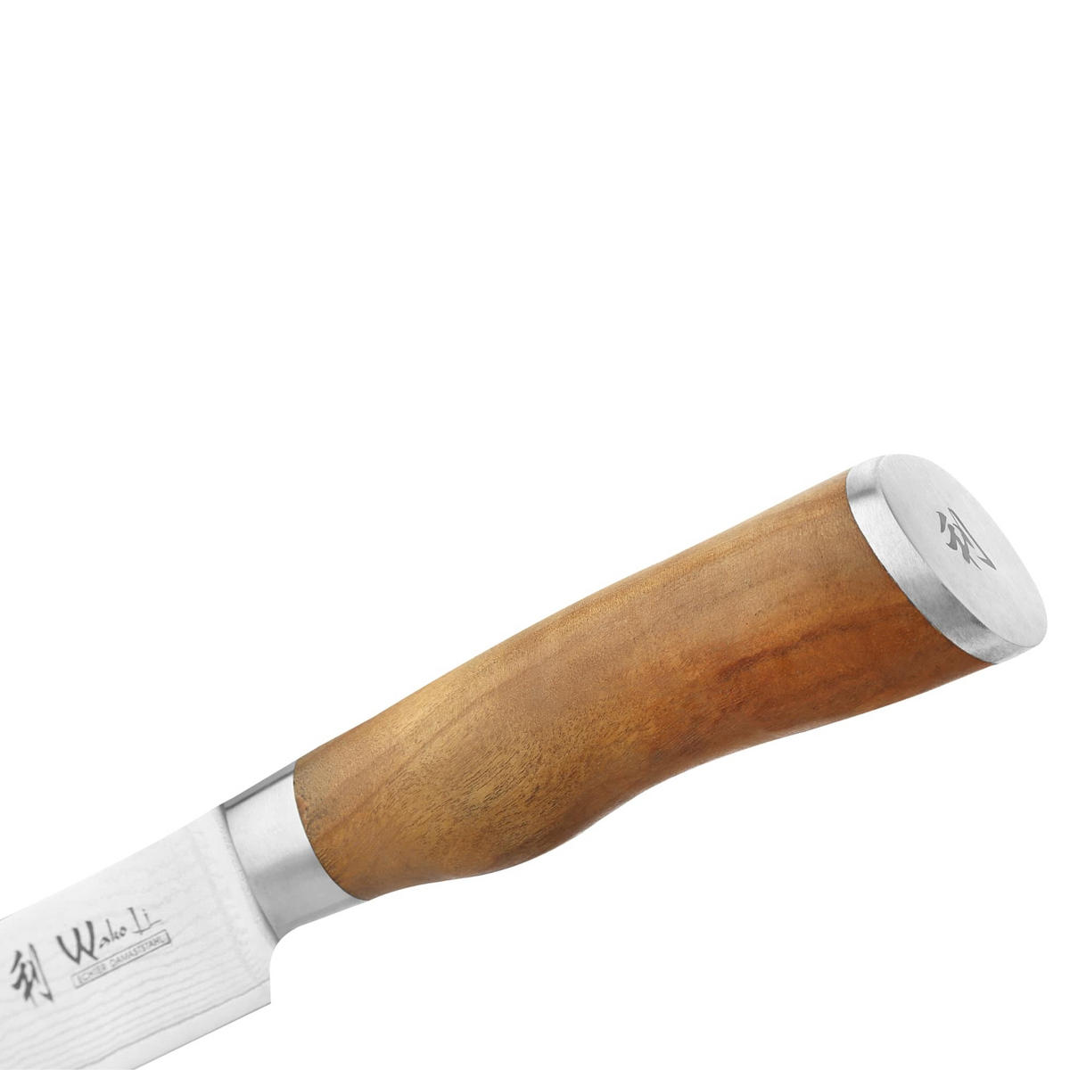 TRANCHIERMESSER 17 cm - Braun, Holz/Metall (30cm) - Wakoli