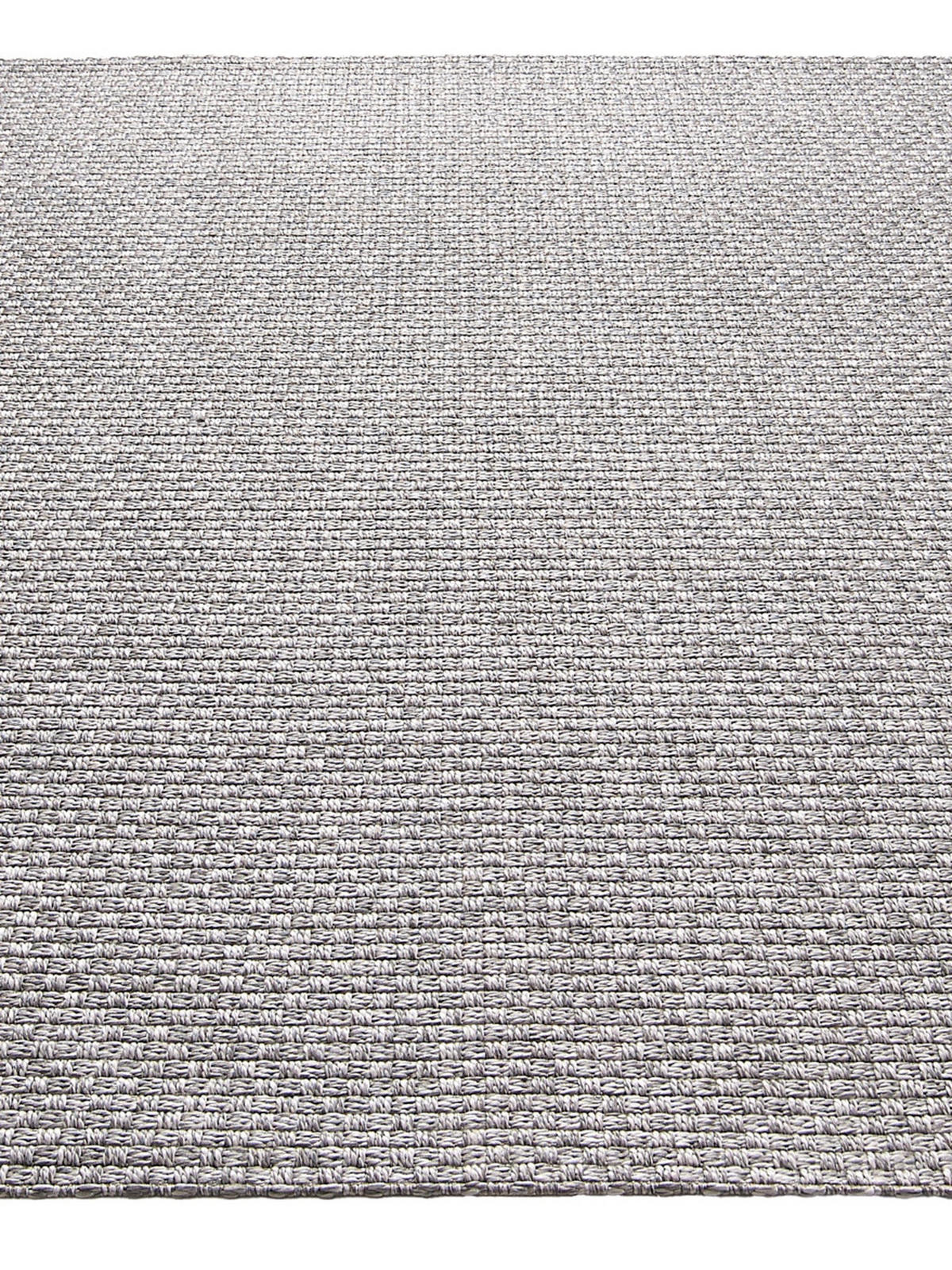 TEPPICH Flachgewebe BROYE Uni Polypropylen Grau 140 x 200 cm - Grau, Textil (140/200cm) - KADIMA DESIGN