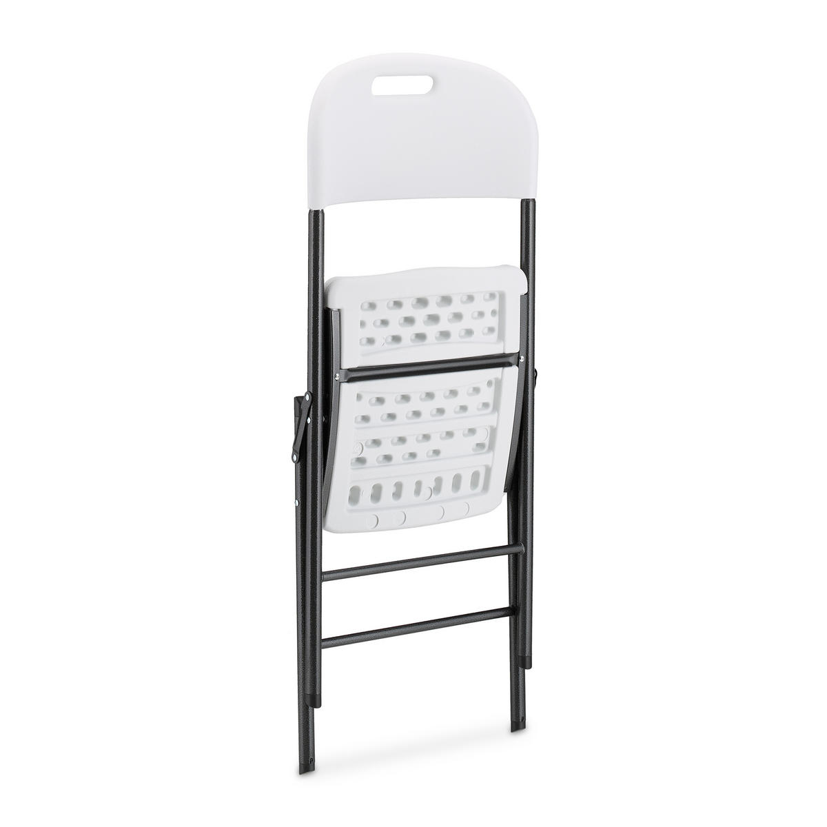 2XKLAPPSTUHL - Multicolor, Kunststoff/Metall (45/87/52.5cm) - Relaxdays