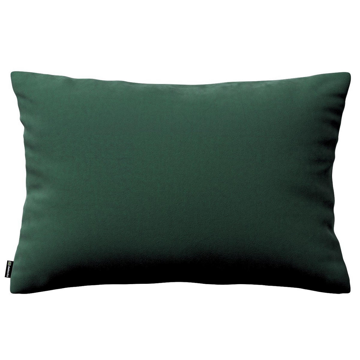 KISSENHÜLLE Velvet dunkelgrün, 60x40cm - Dunkelgrün, Textil (40/60cm) - Dekoria