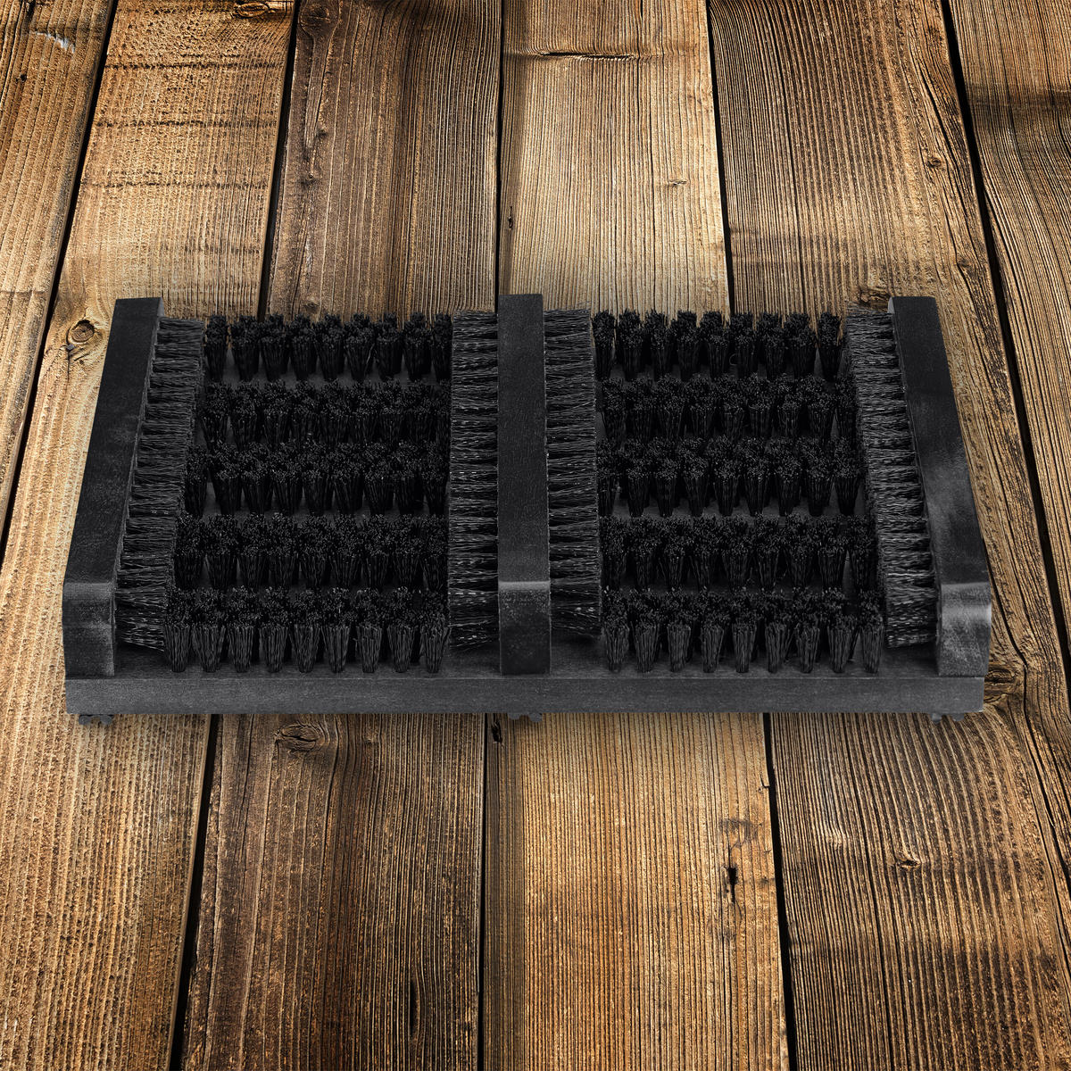 SCHUHABSTREIFER - Schwarz, Holz/Kunststoff (36/5.5/26cm) - Relaxdays