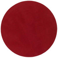 KUNSTRASEN RASENTEPPICH MIT NOPPEN KINGSTON RUND - Rot, Textil (133/133cm) - Snapstyle