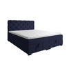 BOXBETT Gisel - Blau, Holzwerkstoff/Textil (140/200cm) - Fun Möbel
