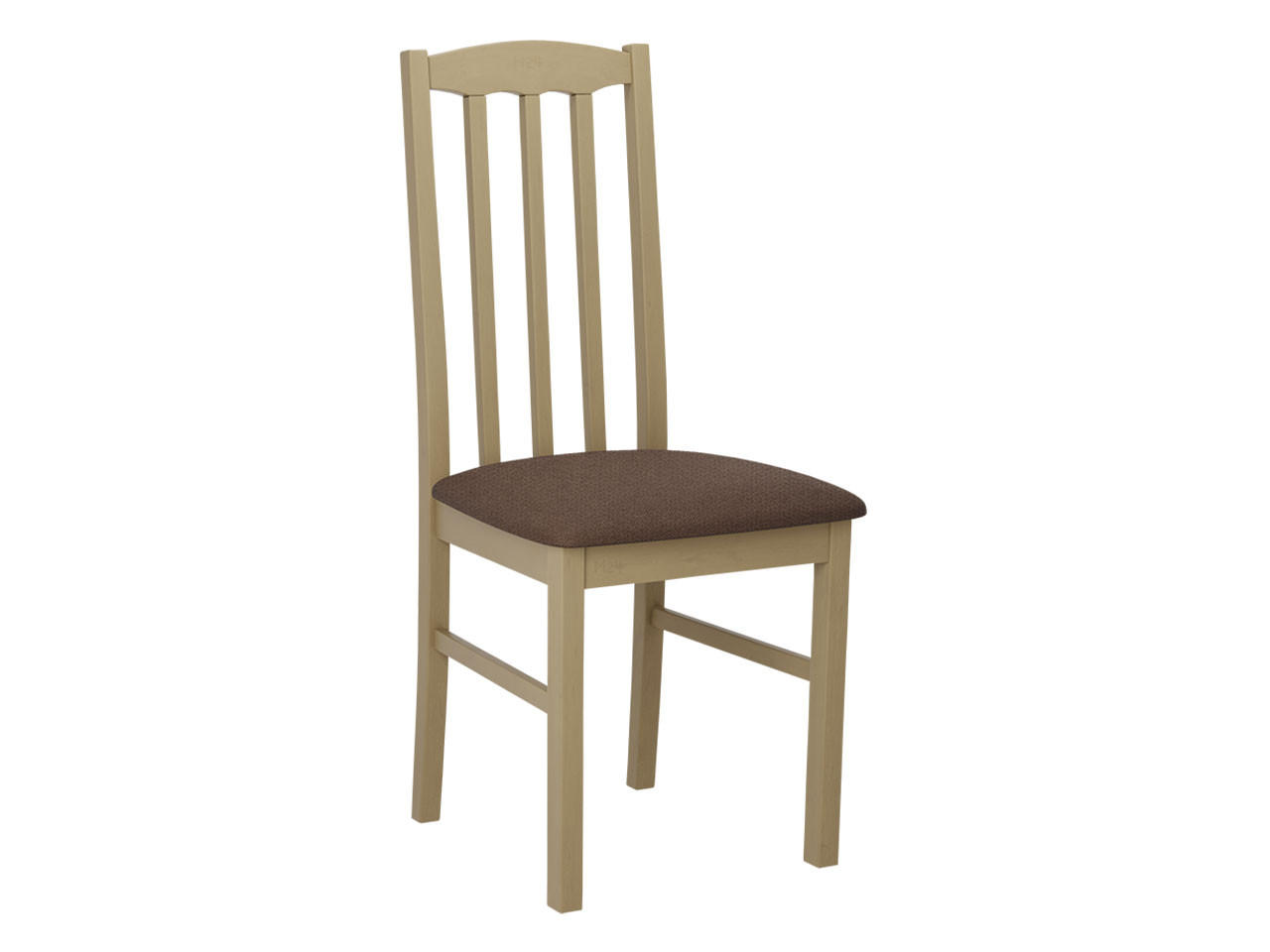 STUHL Bos XII, Holzfarbe: Sonoma - Braun/Sonoma Eiche, Holz (43/90/48cm) - MIRJAN24