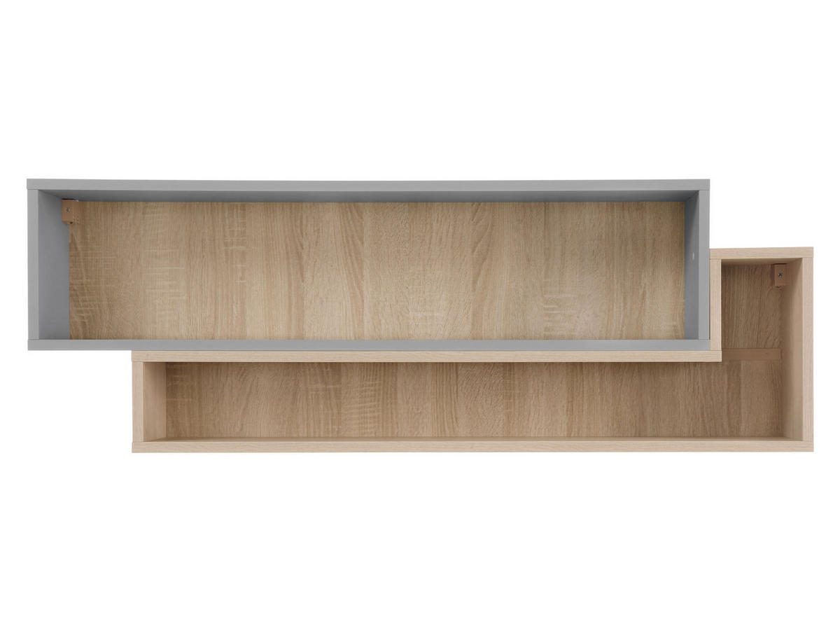 WANDBOARD Oro OR07 - Naturfarben/Grau, Holzwerkstoff/Kunststoff (25/40/115cm) - MIRJAN24