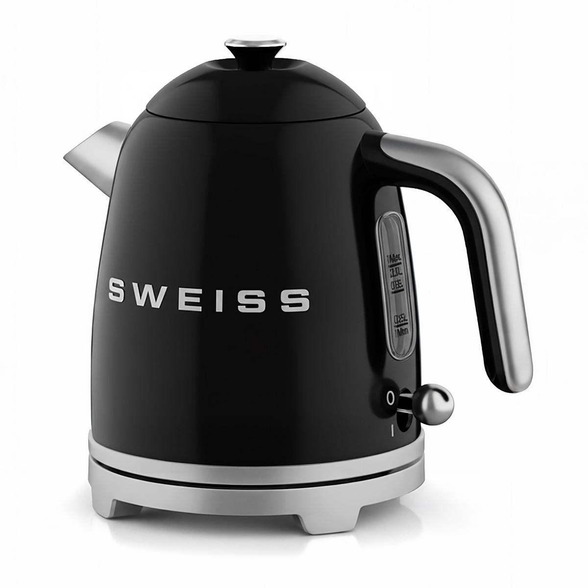 WASSERKOCHER KTS9 Schwarz, Vintage - Schwarz, Metall (16/24/22cm) - SWEISS