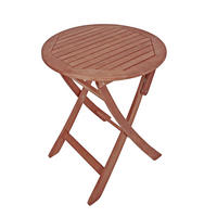 GARTENTISCH Dublin Terrassentisch - Braun, Holz (70/70/73cm) - DELUKE