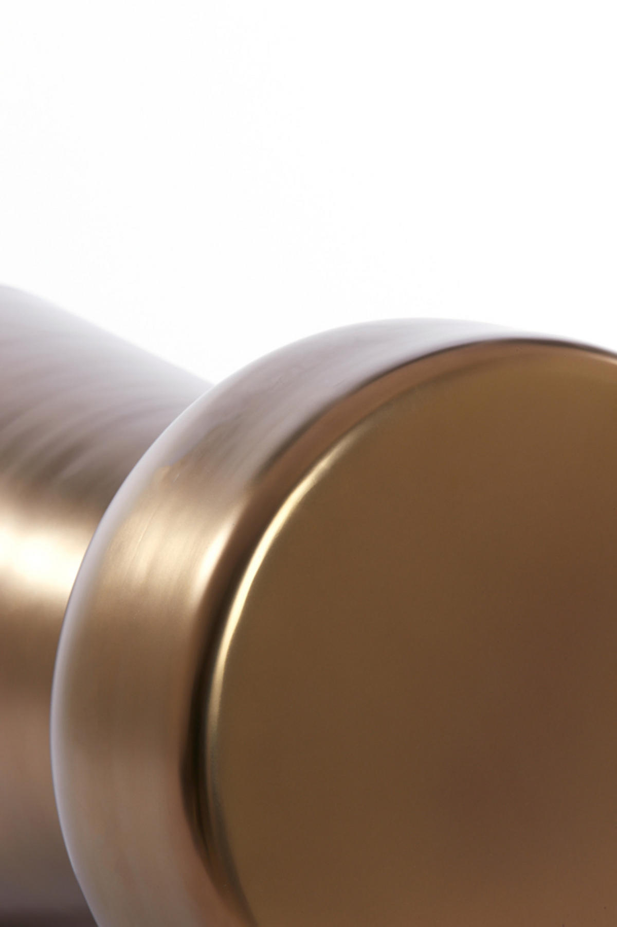 BEISTELLTISCH Dakwa Braun Ø29/47 cm - Braun, Metall (29/29/47cm) - Light & Living