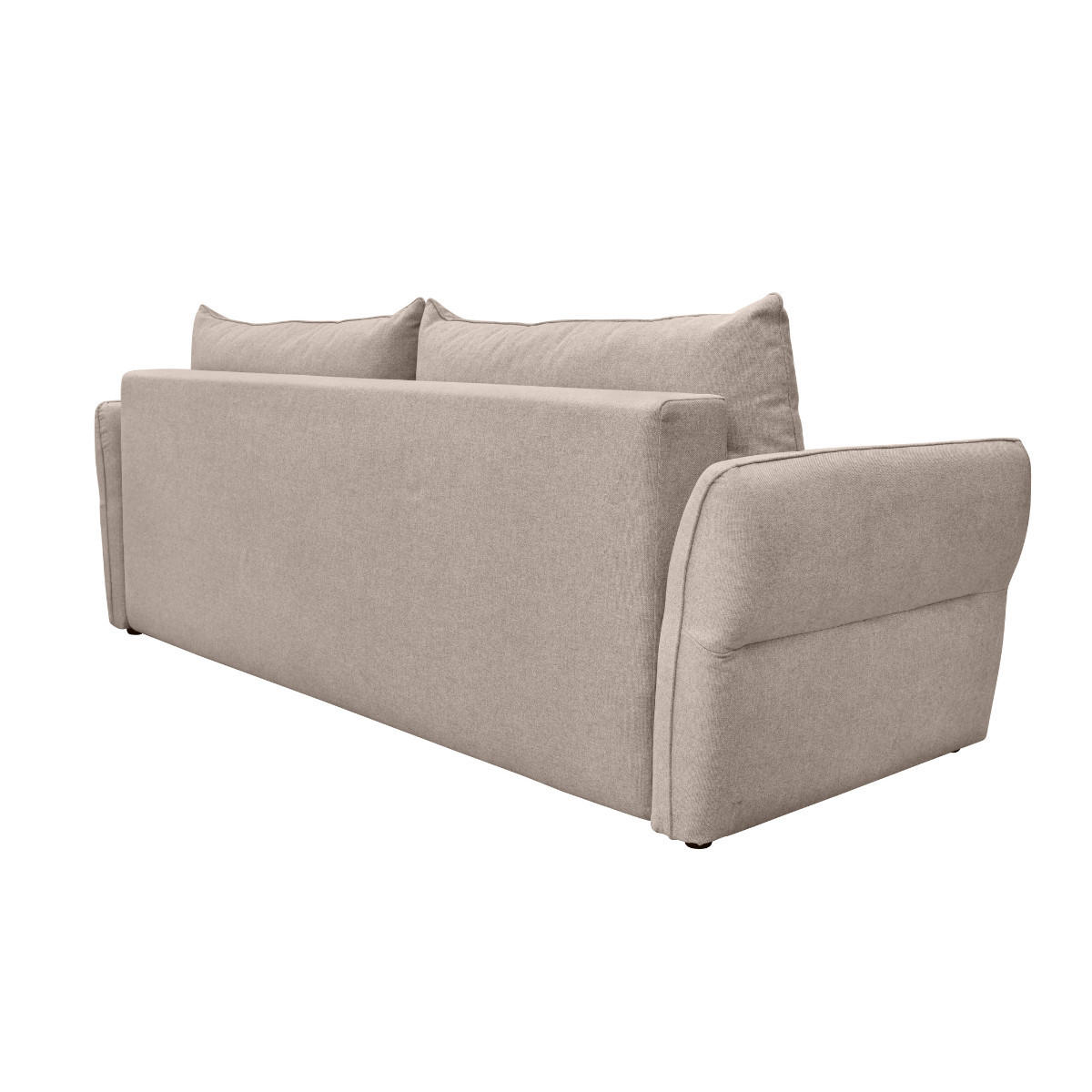 SCHLAFSOFA 3-sitzer aus stoff - lagos 238/96/90 cm - Beige, Textil (96/90/238cm) - Calicosy