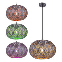 LED HÄNGELEUCHTE Metall Silber - Silberfarben, Metall (30/30/120cm) - Globo Lighting