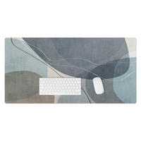 SCHREIBTISCHUNTERLAGE 100x50 cm Blau - Dunkelblau, Kunststoff (100/50/1.6cm) - Wallfluent