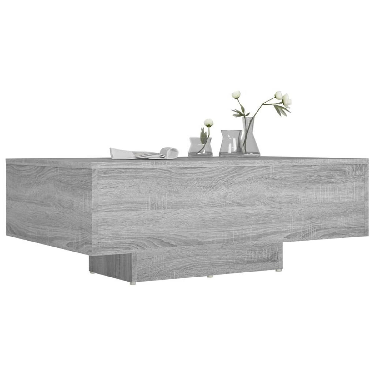 COUCHTISCH Grau Sonoma 85x55x31 cm Holzwerkstoff - Grau, Holzwerkstoff (85/55/31cm) - furnicato