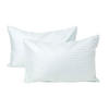 KINDER-KISSENBEZÜGE 2er-Set, Damast-Streifen - Blau, Textil (40/60cm) - Homescapes