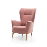 SESSEL NEXT Rosa 71x93x110 cm - Pink, Textil (71/110/93cm) - FURNLUX