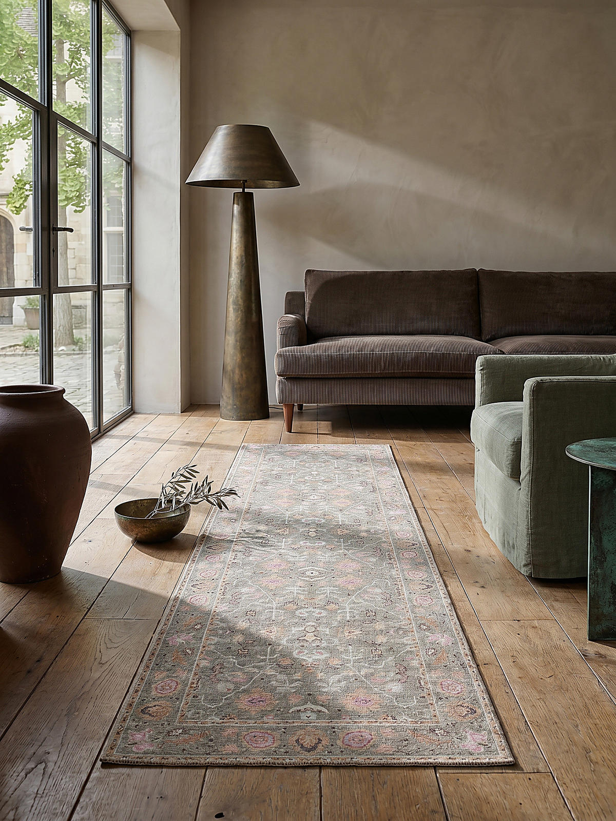 TEPPICHLÄUFER HURST 60/230 cm - Rosa, Textil (230/60cm) - KADIMA DESIGN
