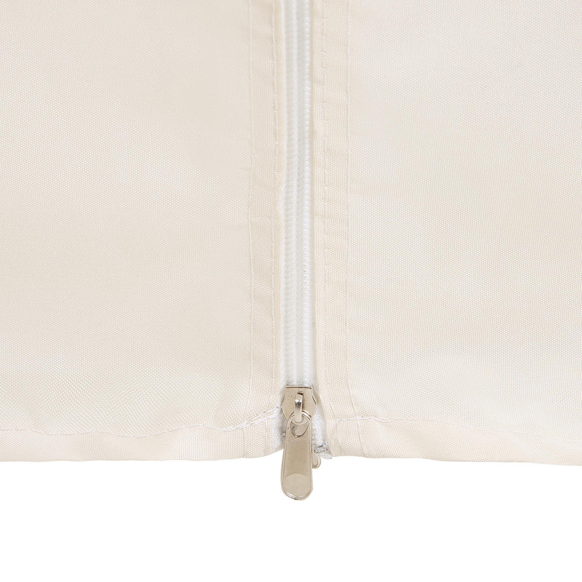 PAVILLON Stahl beige/schwarz rechteckig 300/400 cm Colos - Beige/Schwarz, Metall (400/300/300cm) - Beliani
