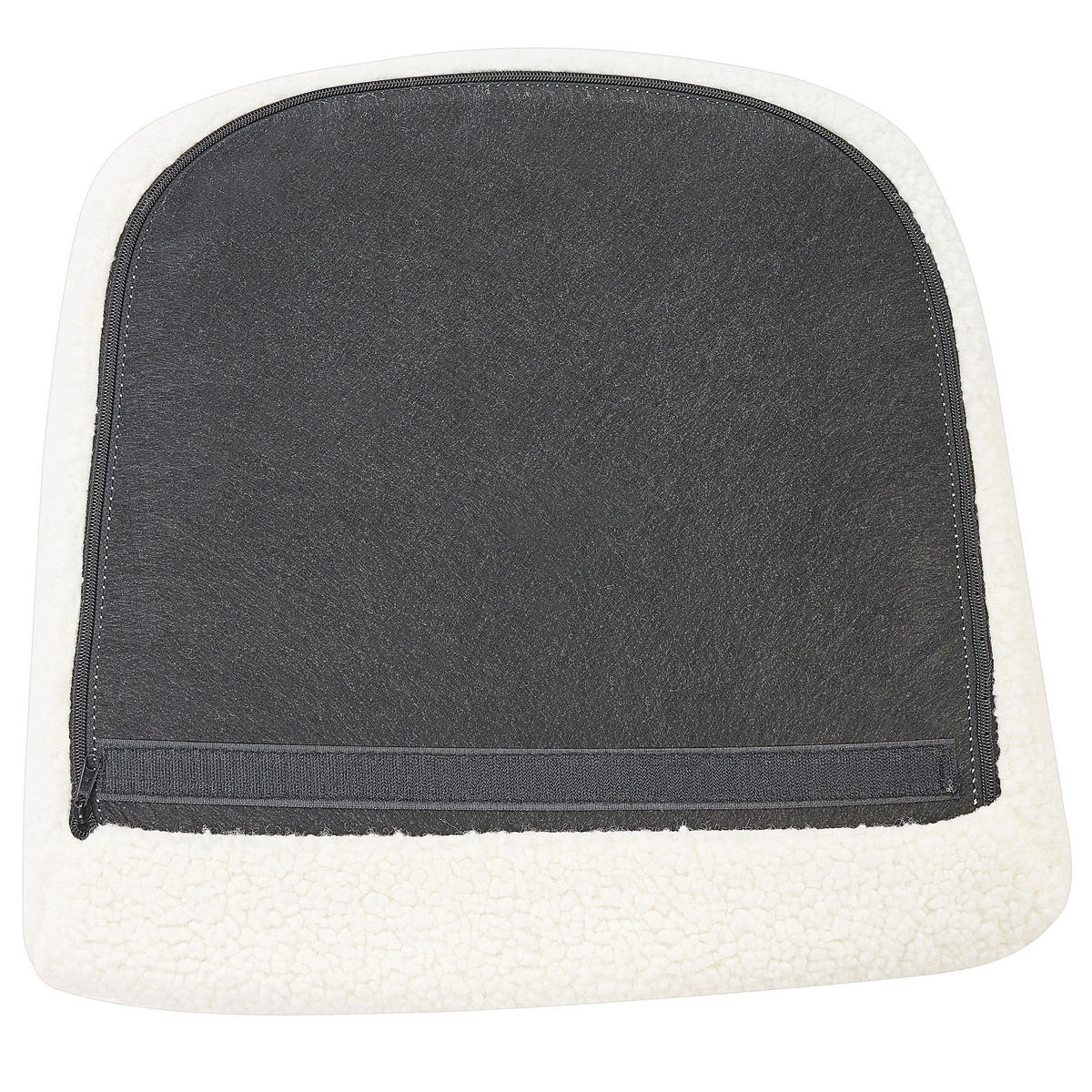 GUNGFÅTÖLJ bouclé gräddvit/svart Anaset - Cremefärgad, Textil/Metall (74/99/99cm) - Beliani
