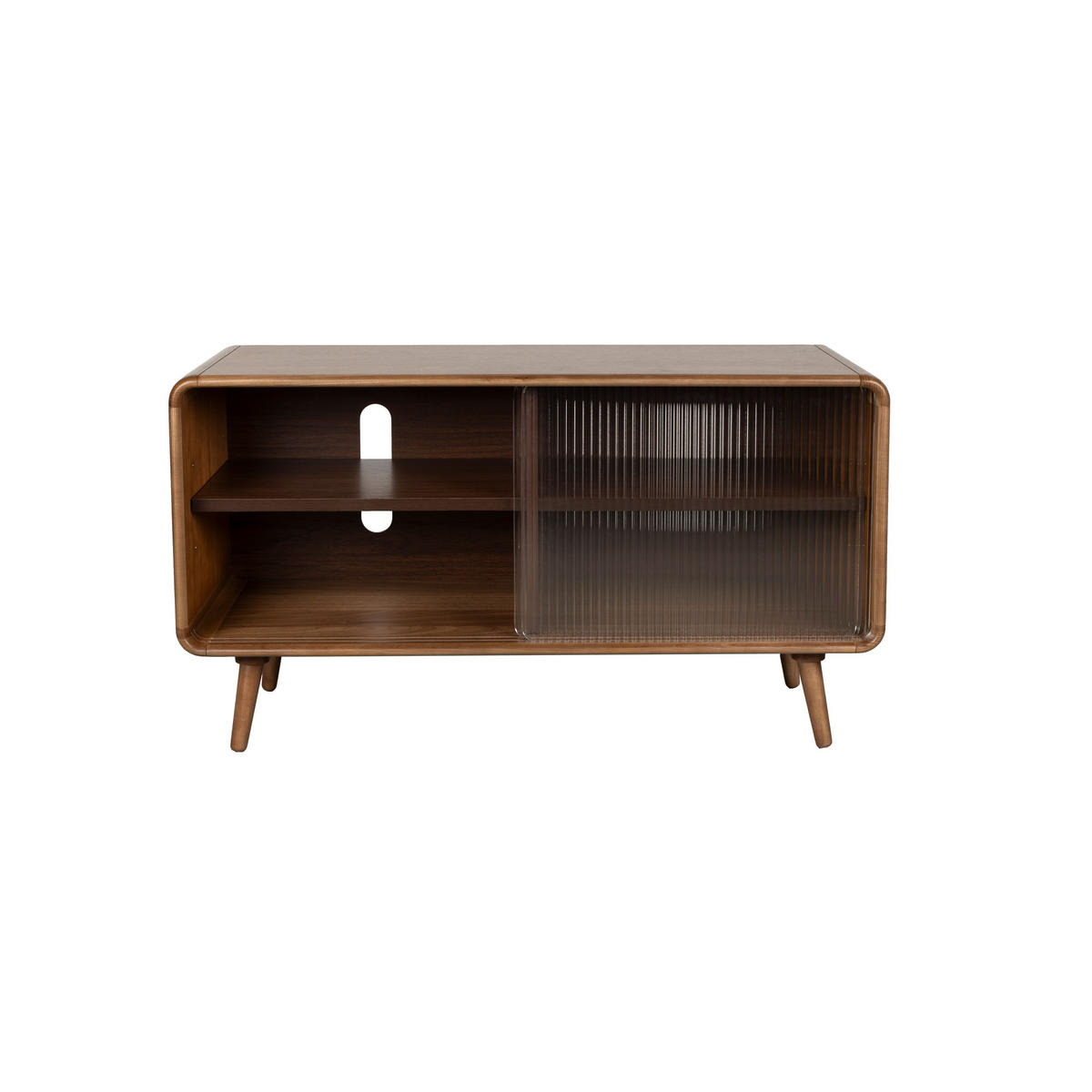 SIDEBOARD Rise M Walnuss - Braun, Holzwerkstoff (100/55/40cm) - Zuiver