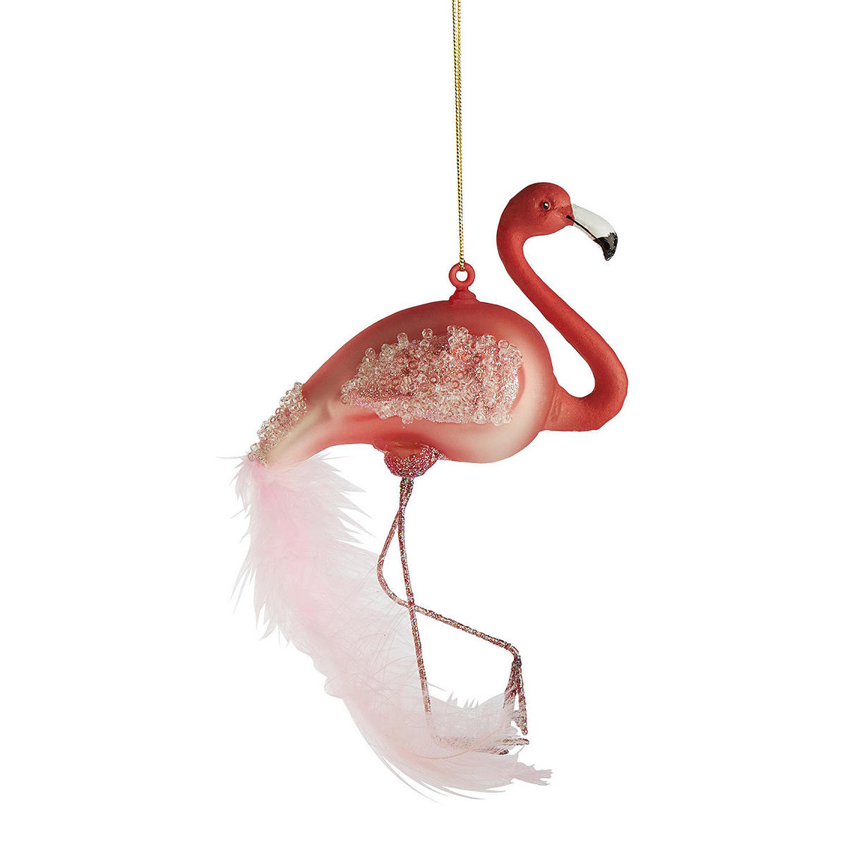 BAUMANHÄNGER Hang On - Pink, Glas (9/15/4.5cm) - BUTLERS