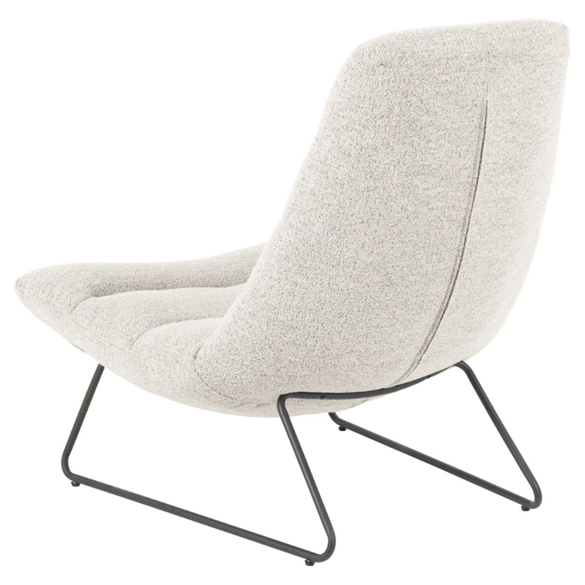 SESSEL Forgents Creme - Creme, Textil/Metall (82.5/97/93cm) - Selsey