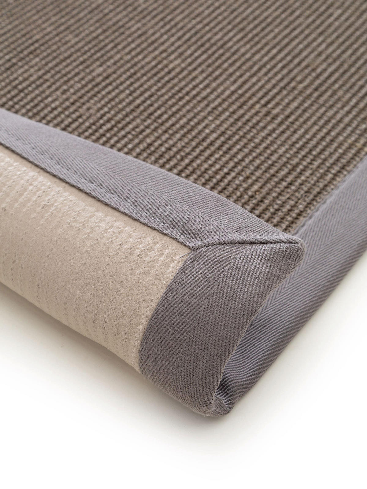 FUSSMATTE Sana Grau 40x60 cm - Grau, Textil (40/60cm) - benuta Nest