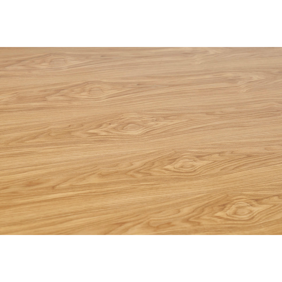 ESSTISCH Eschenfurnier B120 cm ELION - Grün, Holz (120/75/75cm) - Miliboo