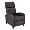 POLSTERSESSEL Bregenz Kunstleder Braun - Braun, Textil (60/102/92cm) - [en.casa]