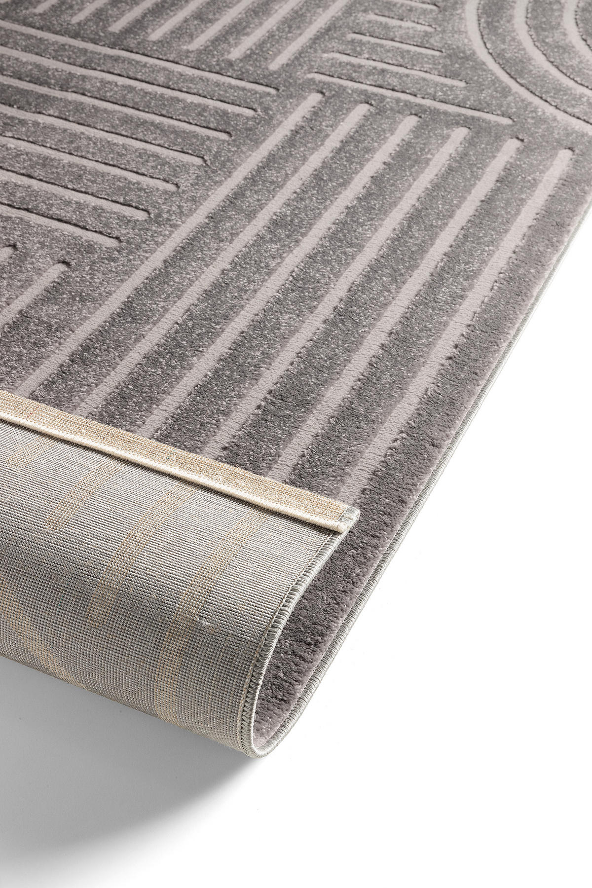 BOHO-TEPPICH Grau 200x290 cm - Grau, Textil (200/290cm) - Tesso Living