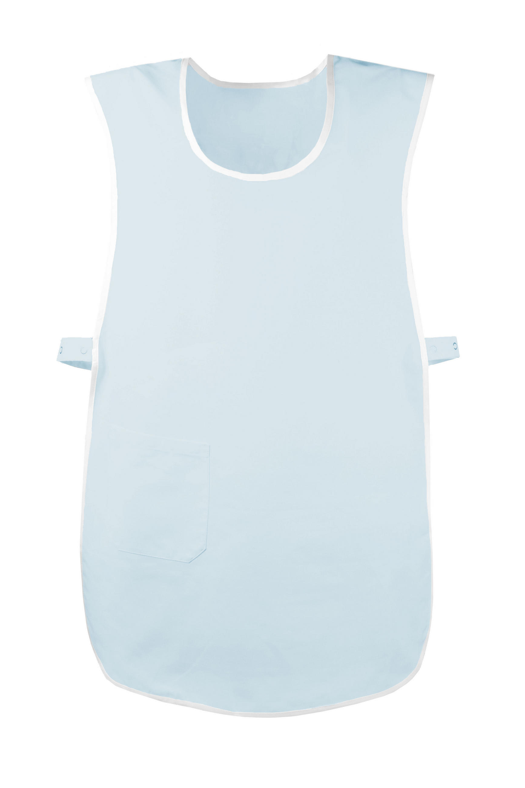 SCHÜRZE , onesize, 50% Polyester, 50% Baumwolle, Blau - Hellblau, Textil (62/90cm) - Zollner