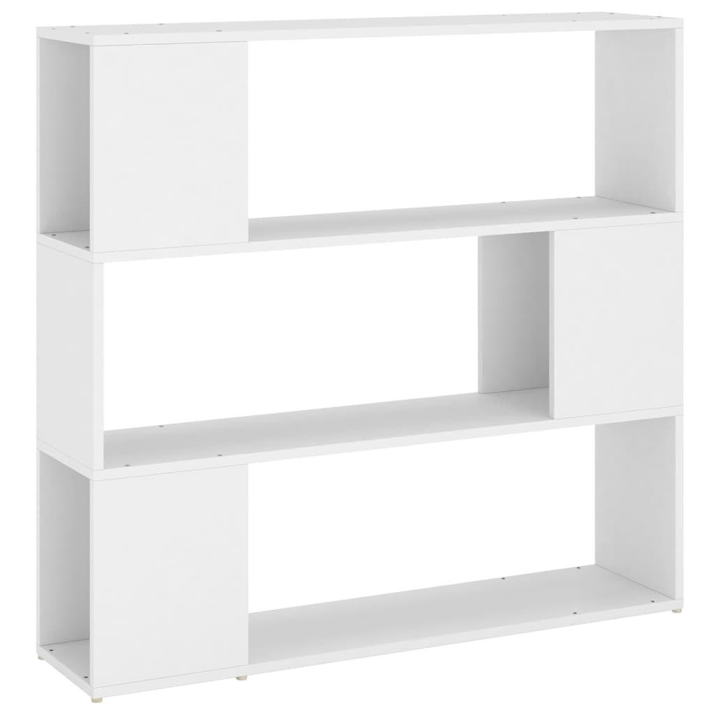 vidaXL Bücherregal Weiß 100x94x24 cm