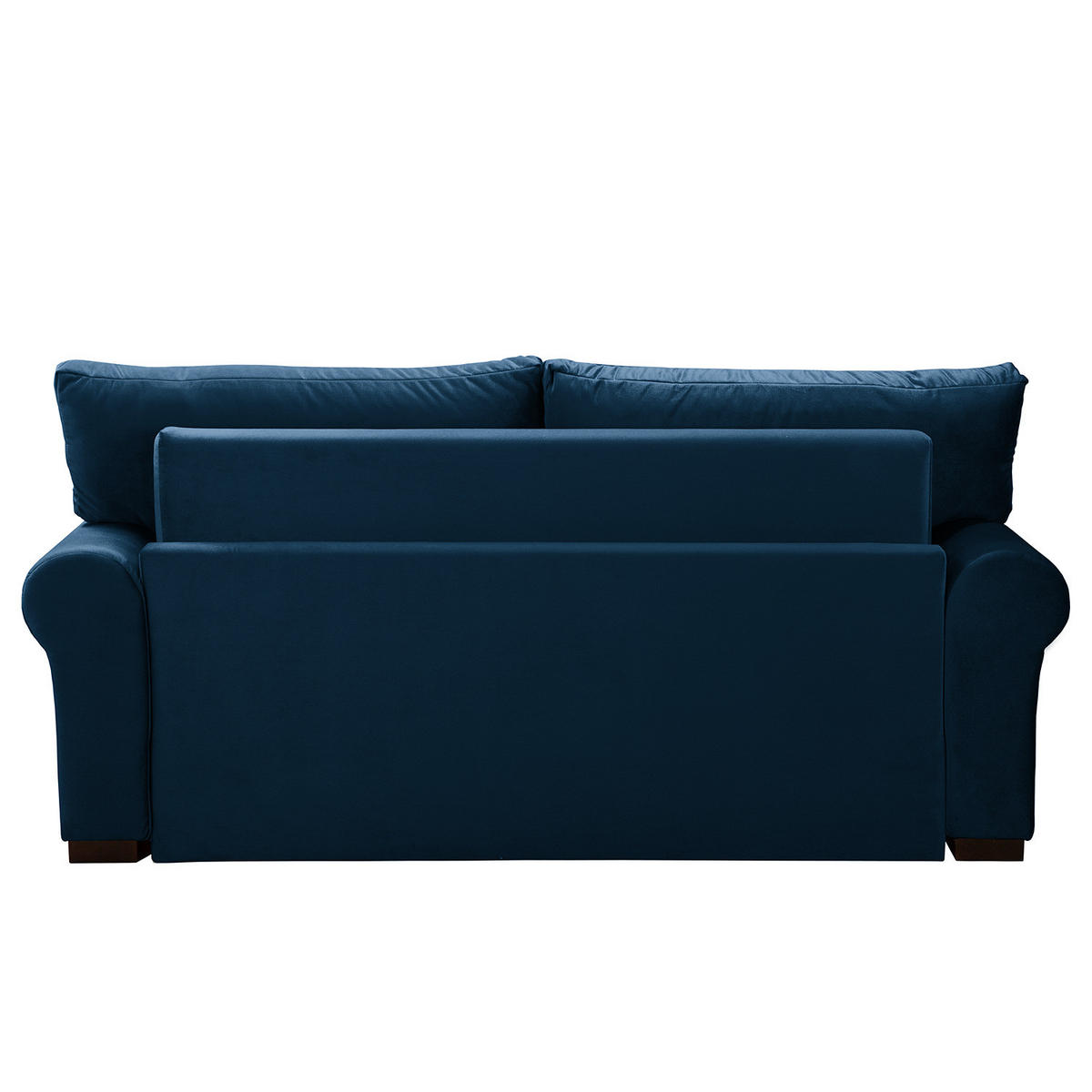 SCHLAFSOFA - Transparent/Dunkelblau, Birkenholz/Textil (205/95/90cm) - home24