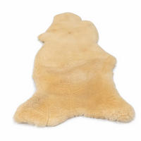 LAMMFELL medizinisch Relugan Baby Schaffell Öko ca. 75 cm - Gelb, Fell (45/75cm) - Provellus