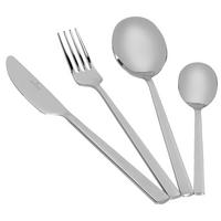 BESTECKSET Slim Silber 27/25/5 cm Metall - Silberfarben, Metall - Mondex