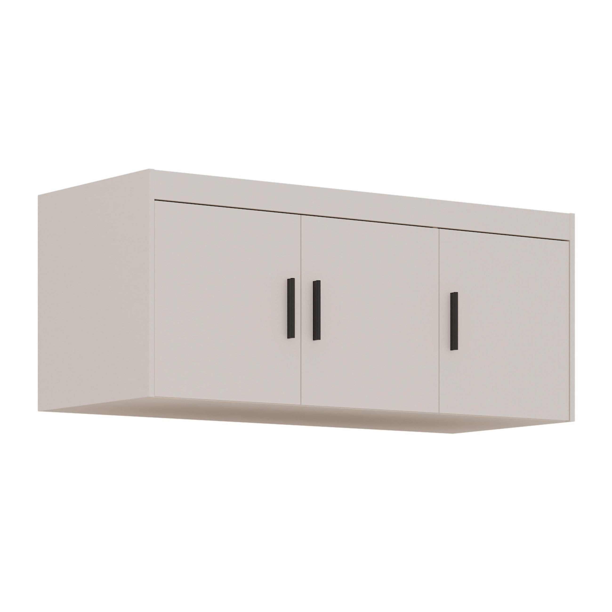 AUFSATZSCHRANK Storicos Beige 133/55,5/53 cm - 3T Modern - Beige, Holzwerkstoff/Kunststoff (133/55/53cm) - AX Living
