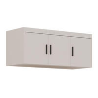 AUFSATZSCHRANK Storicos Beige 133/55,5/53 cm - 3T Modern - Beige, Holzwerkstoff/Kunststoff (133/55/53cm) - AX Living