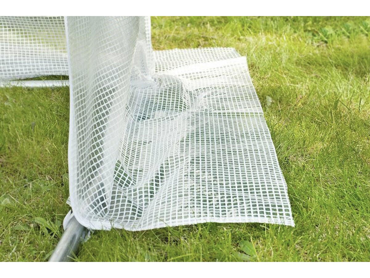 ZUBEBÖHR FÜR GEWÄCHSHÄUSER mimosa weiss - Weiß, Kunststoff (85/170/85cm) - Habitat Garten