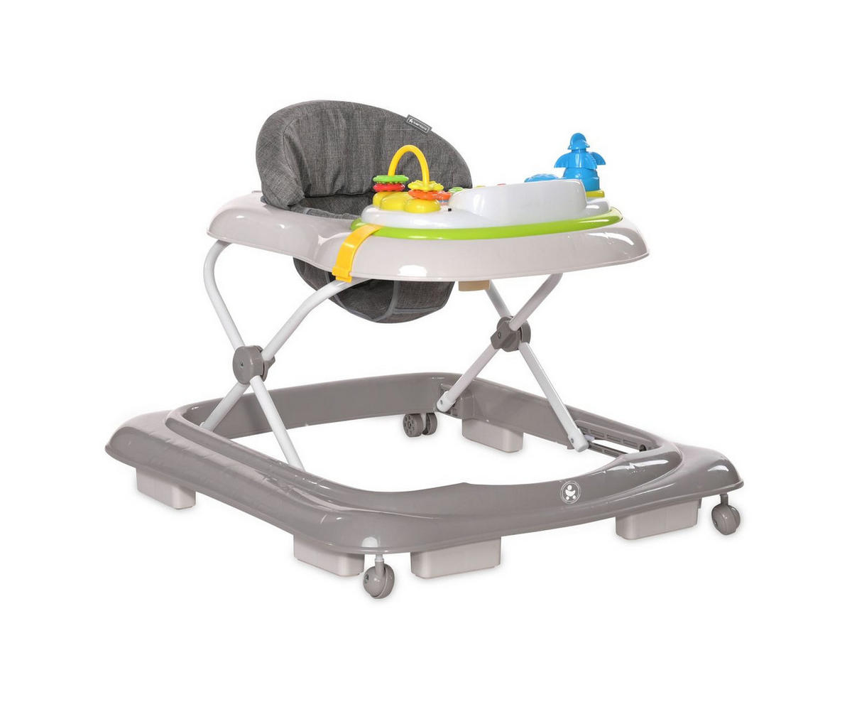 LAUFLERNHILFE Sea Adventure grau Spielcenter Musikfunktion höhenverstellbar - Grau, Kunststoff (62/62/70cm) - Lorelli