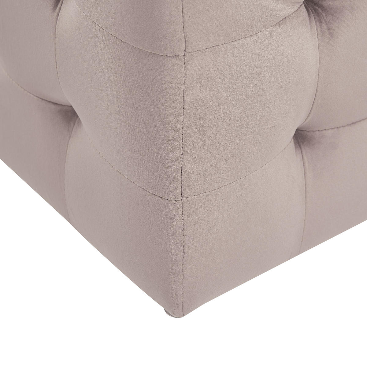 TRUHENBANK Michigan 42/72/40 cm - Pink, Textil (72/40/42cm) - Beliani