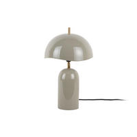 TISCHLAMPE Querido - Grau - 41 cm - Grau, Metall (25/25/41cm) - Leitmotiv